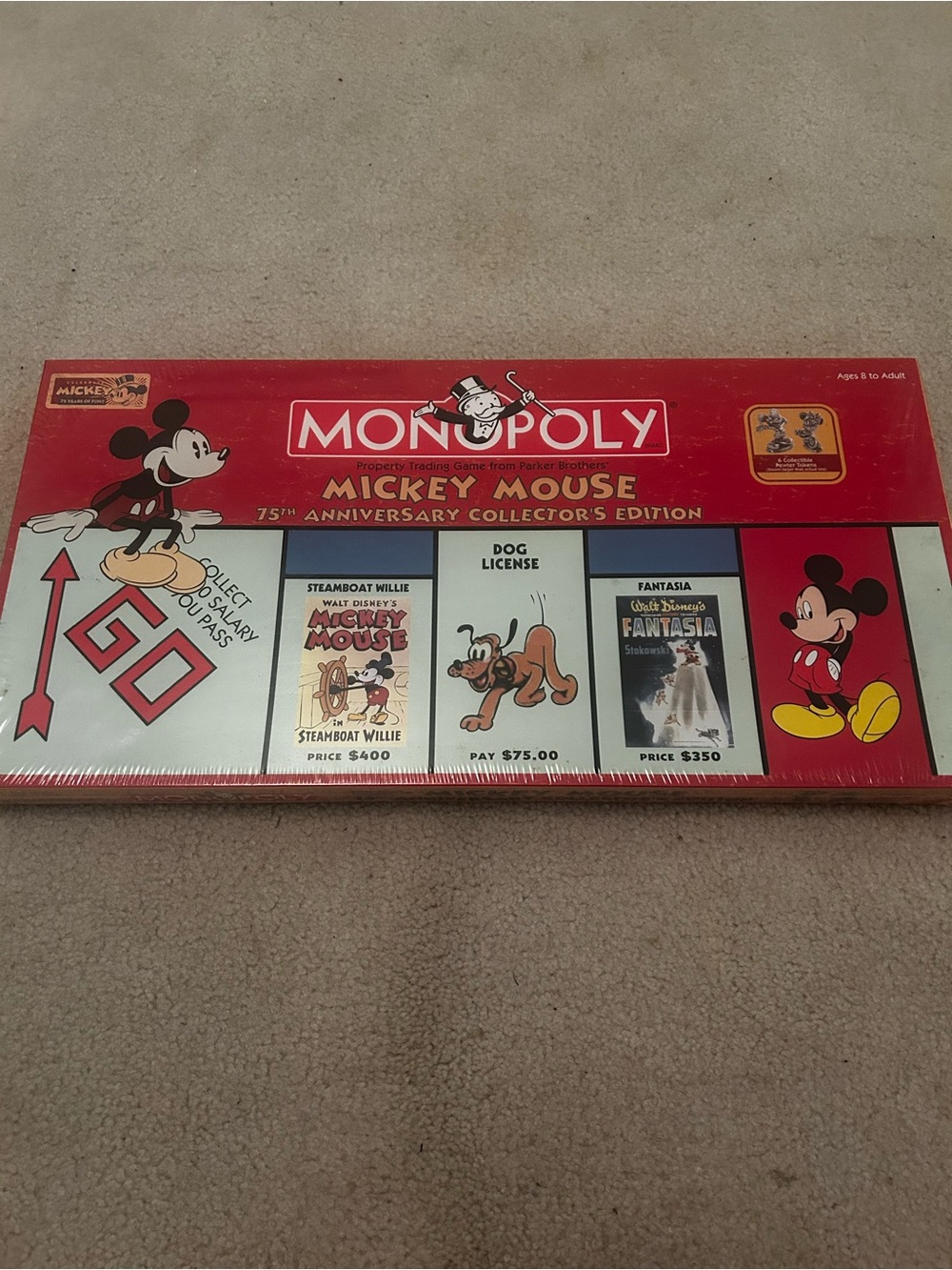 Mickey Mouse Monopoly Game